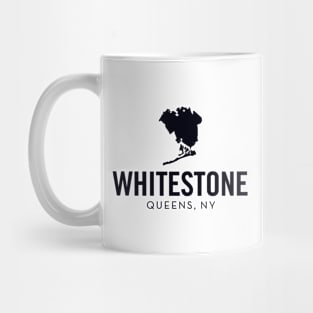 Whitestone, Queens - New York (black) Mug